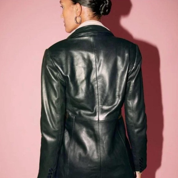 Leather blazer. Just like the Veja leather blazer. - Picture 3 of 4